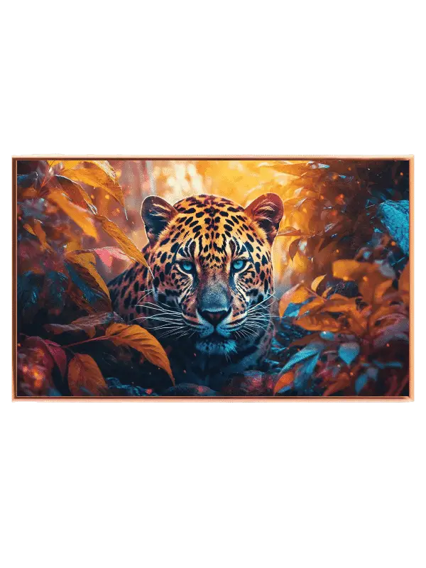 Curious Jungle Leopard Plakat
