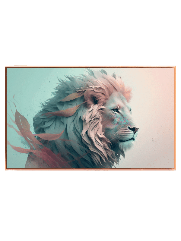 Majestic Dreamy Lion Plakat