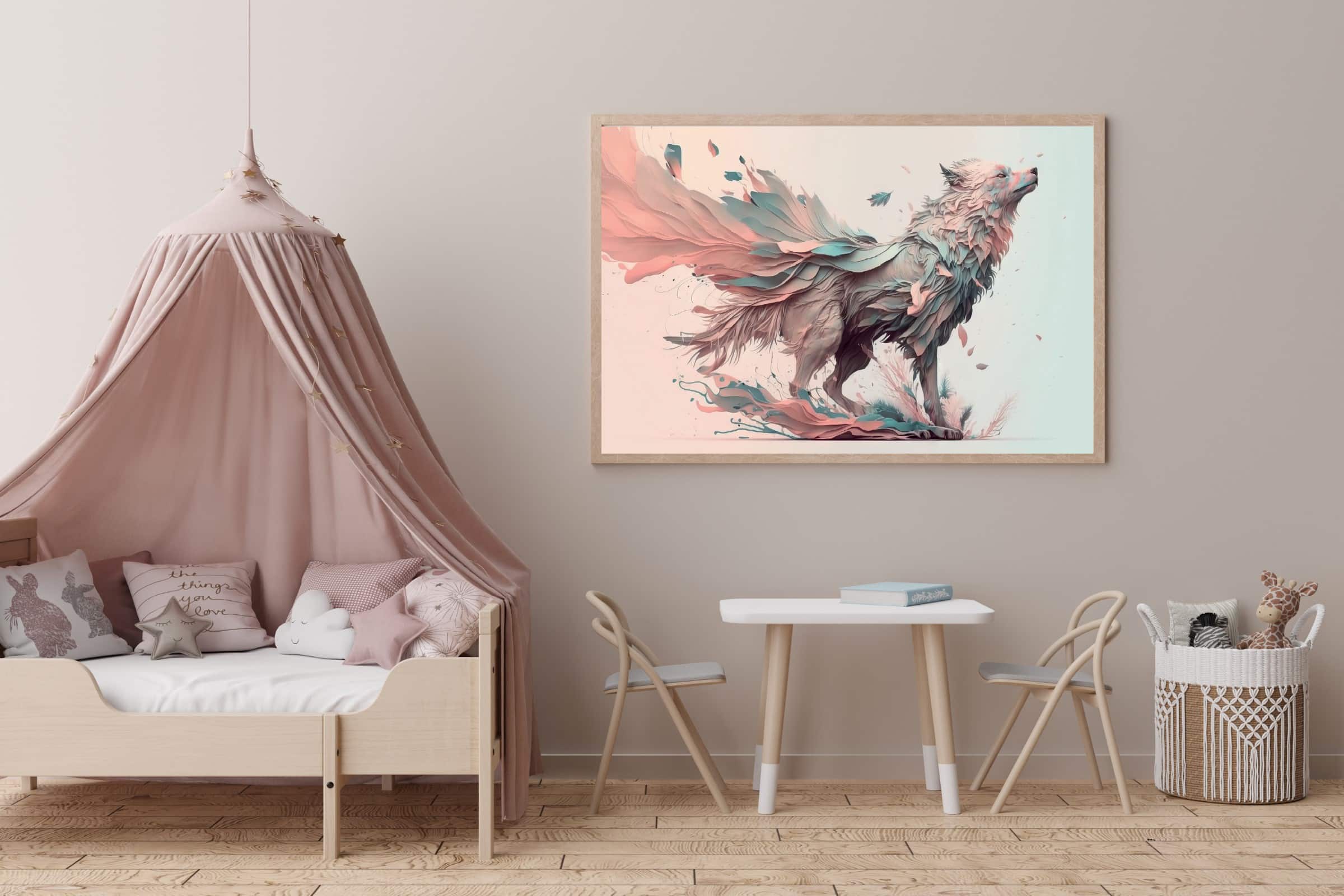 Magical Dream Wolf Plakat