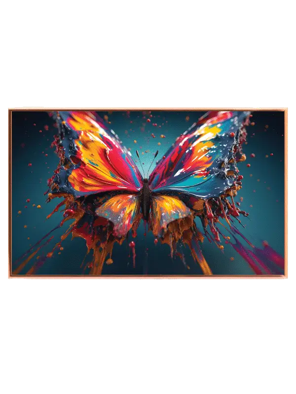 Vibrant Magical Butterfly Plakat