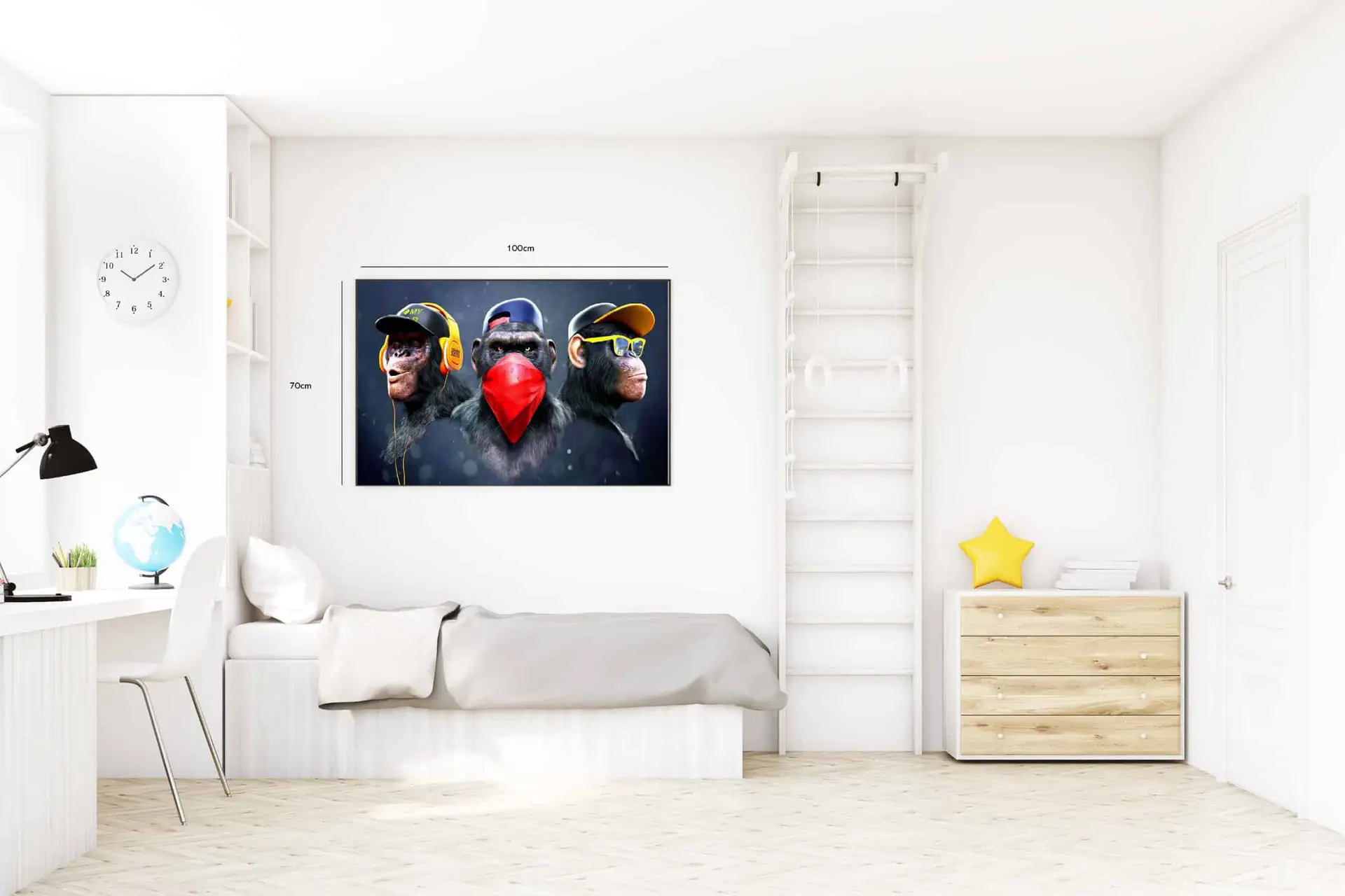 Cool Urban Monkey Crew Plakat