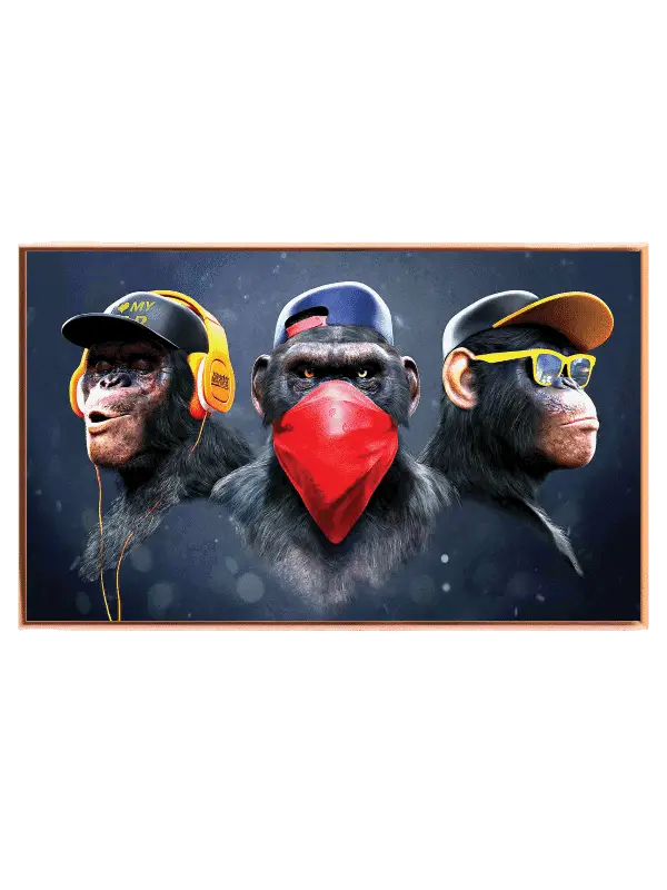 Cool Urban Monkey Crew Plakat