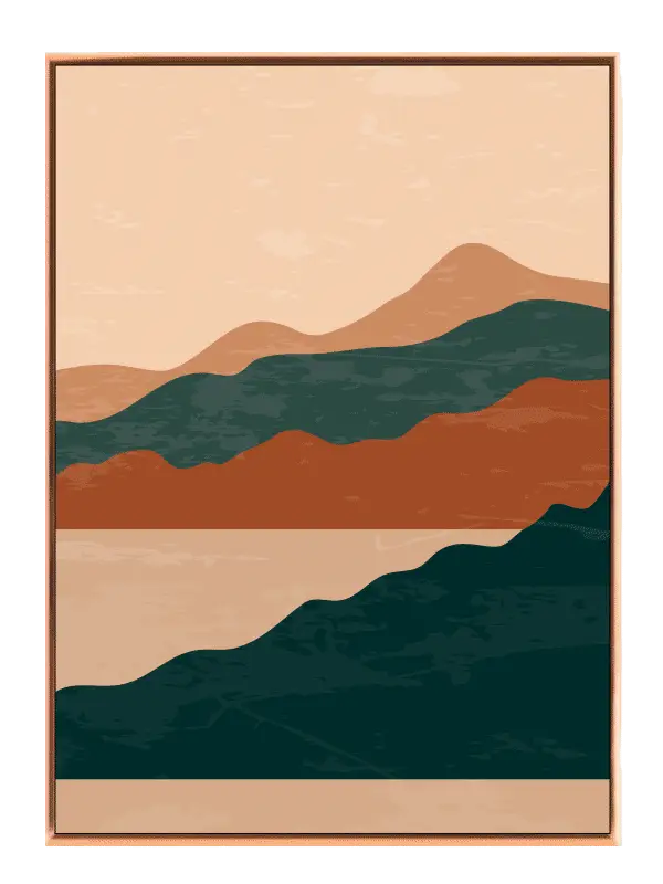 Earthly Horizon Layers Plakat