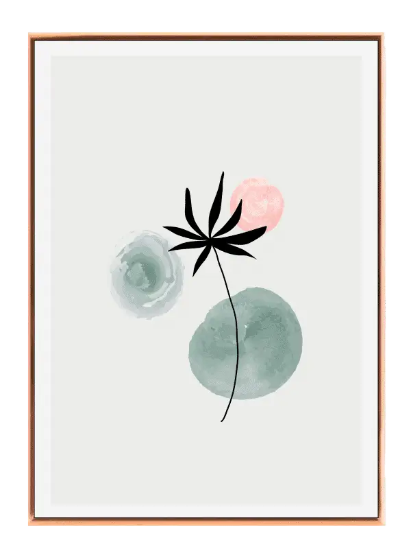 Whispering Leaf Bloom Plakat
