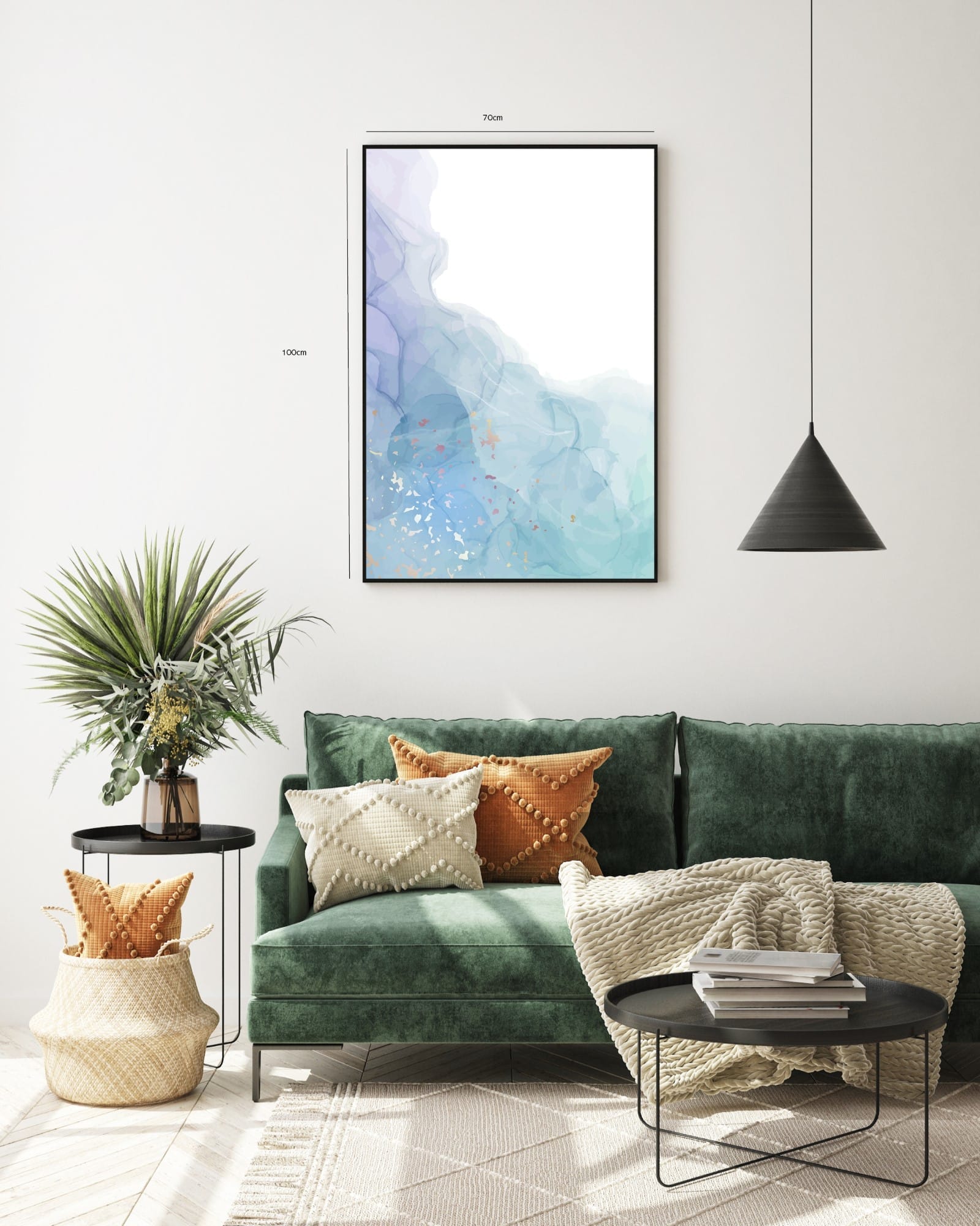 Aqua Veil Layers Plakat