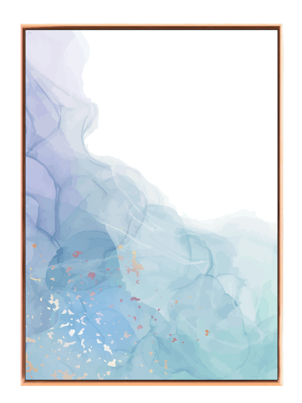 Aqua Veil Layers Plakat
