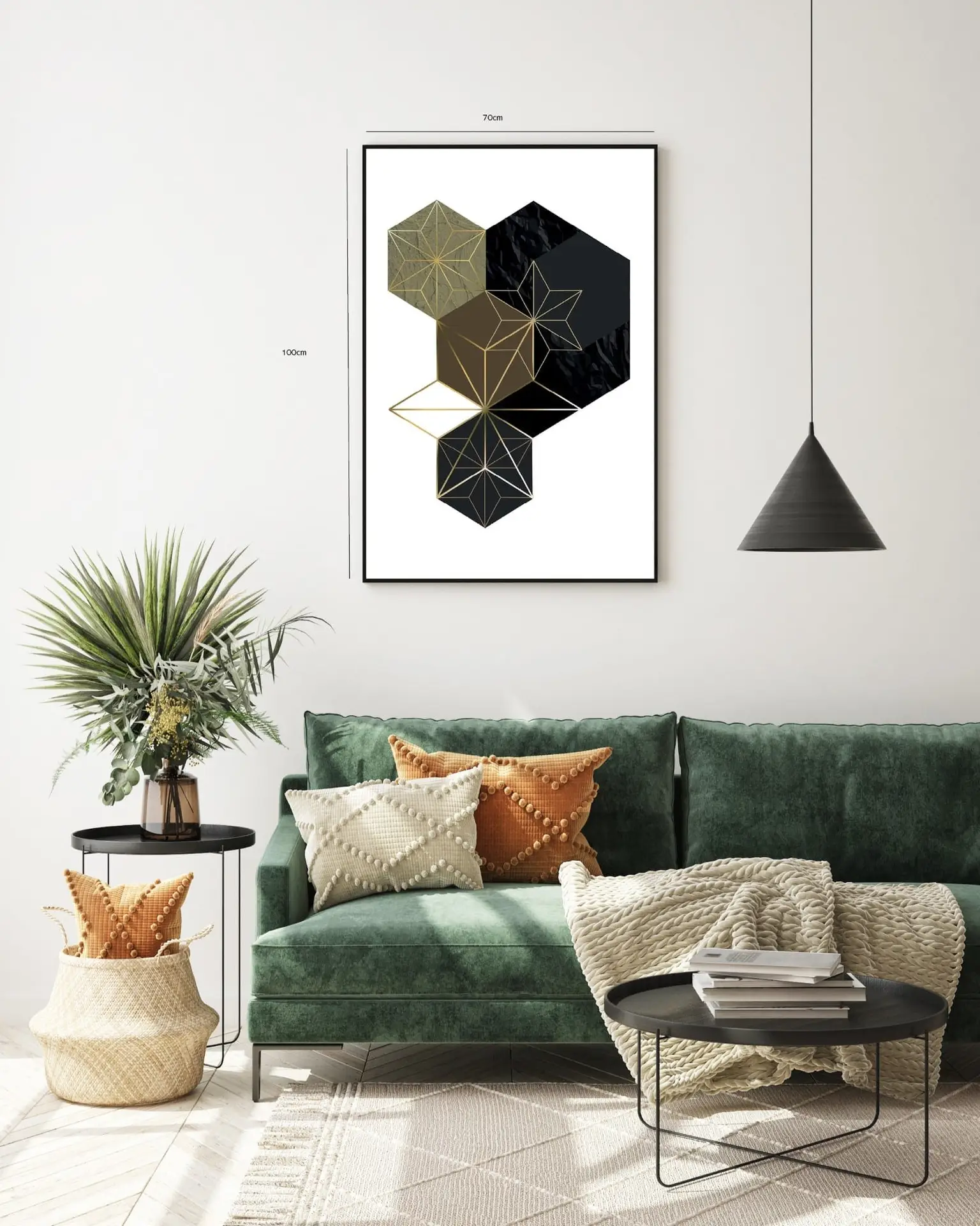 Hexa Prism Harmony Plakat