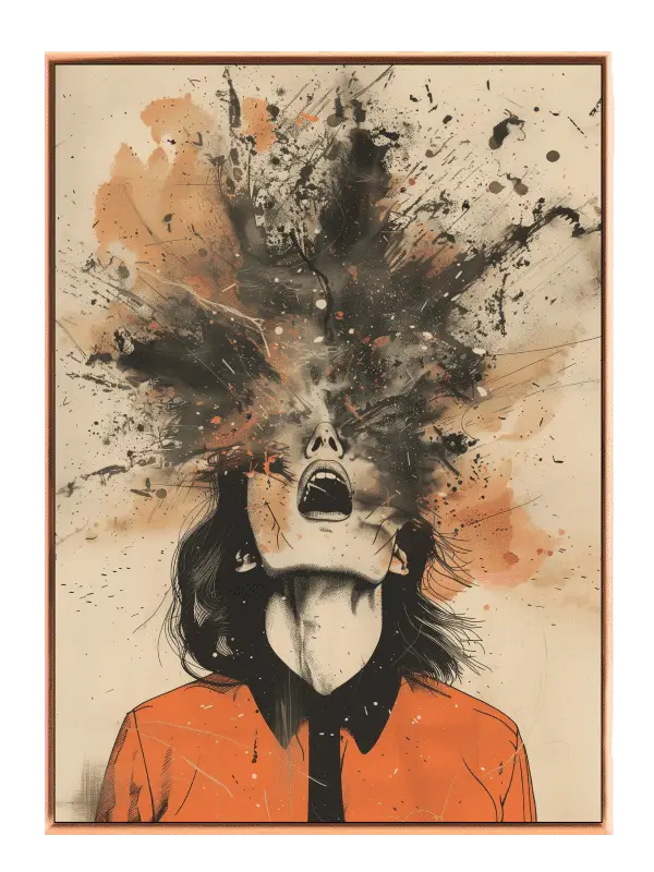 Fractured Mind Eruption Plakat
