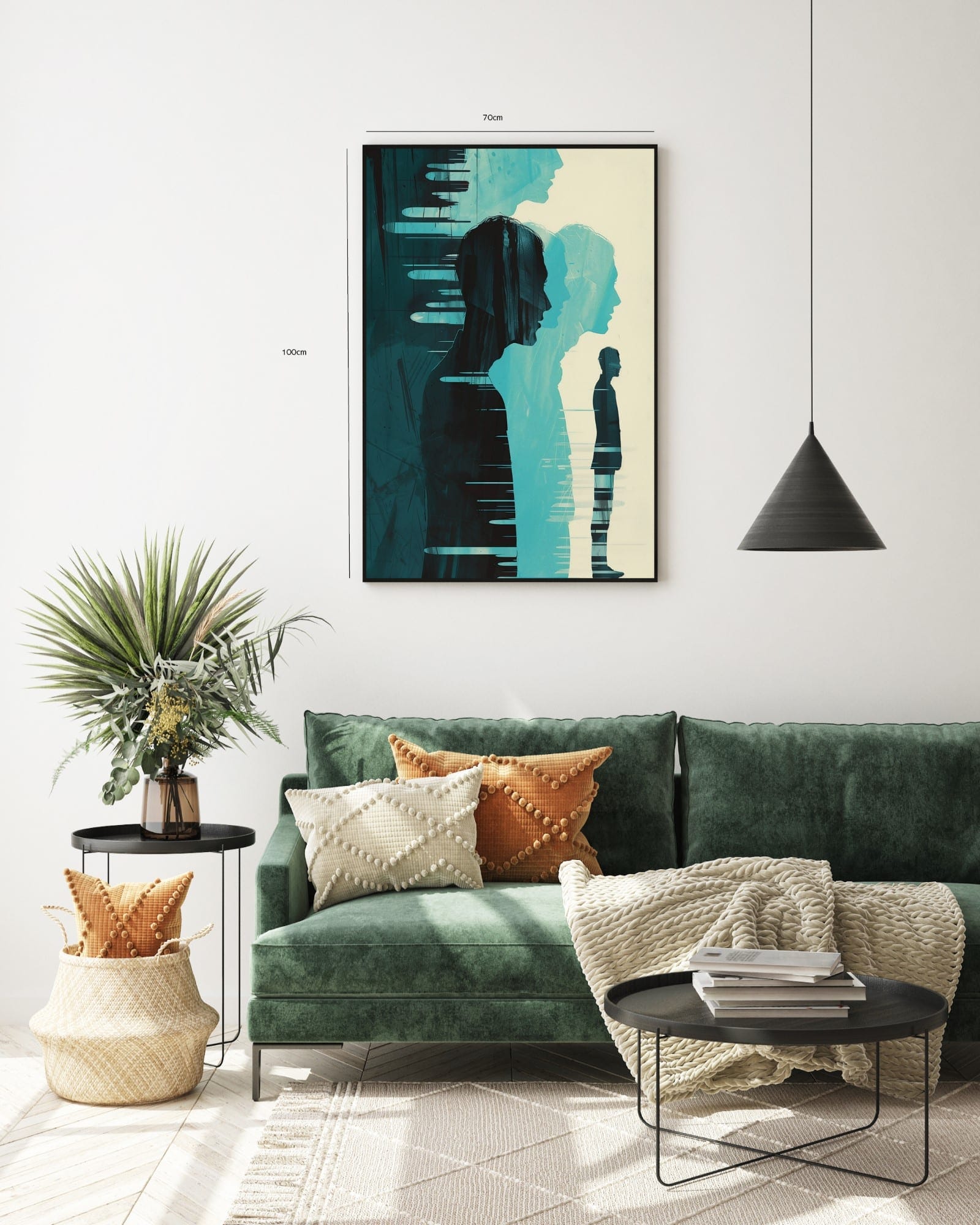 Echoed Silhouettes Plakat