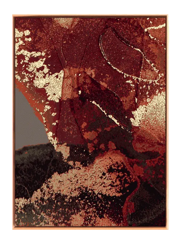 Crimson Vein Layers Plakat