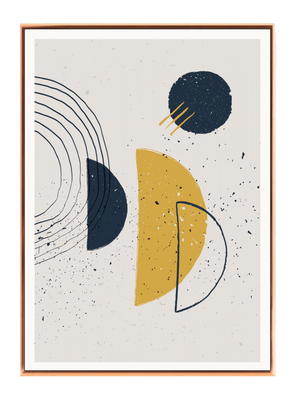 Orbiting Halves Plakat