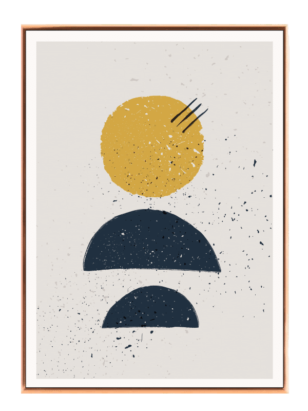 Golden Orbit Layers Plakat
