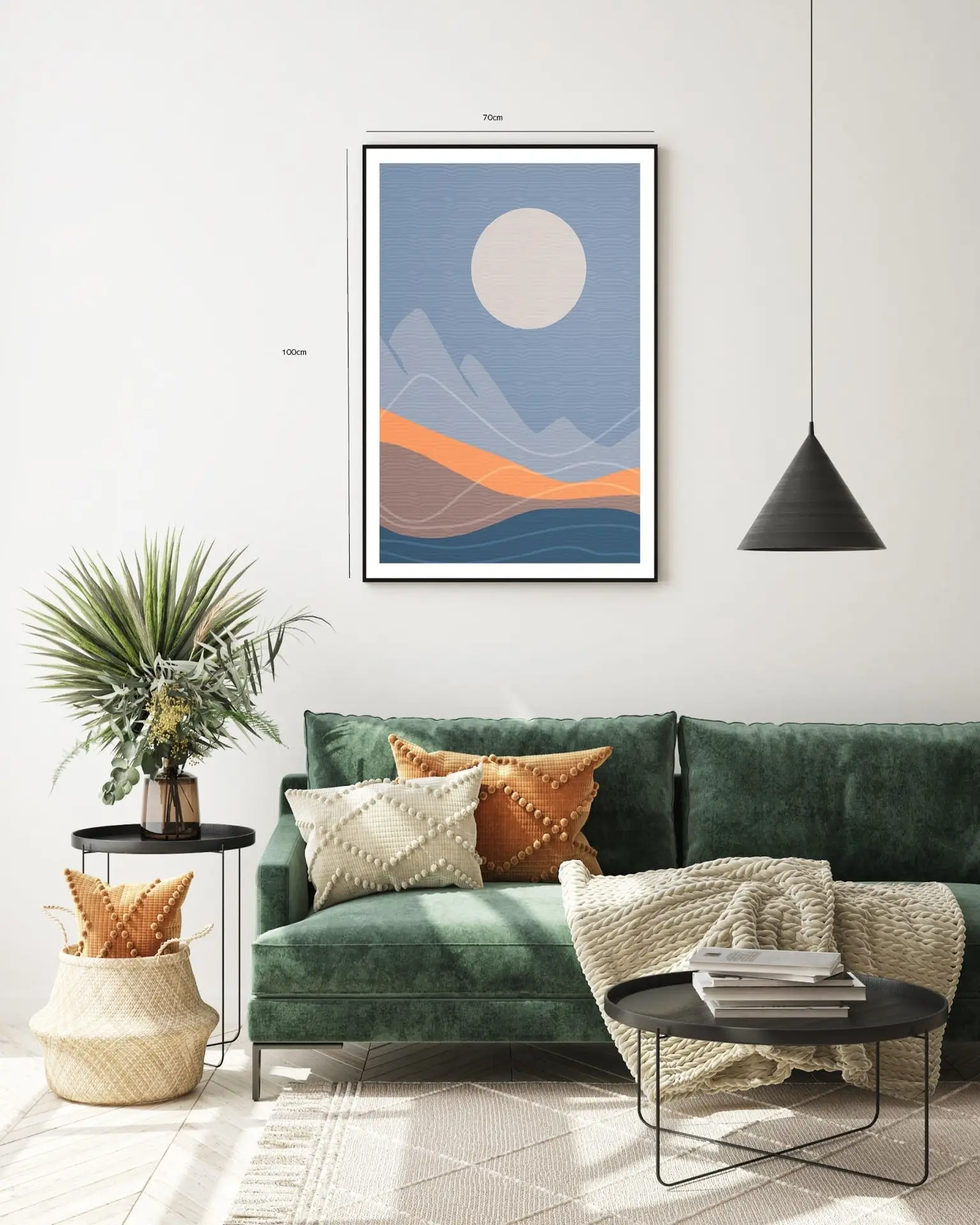 Silent Moon Horizon Plakat