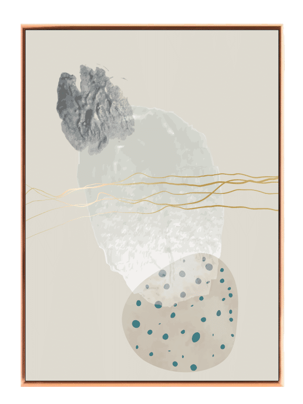Muted Stones Harmony Plakat