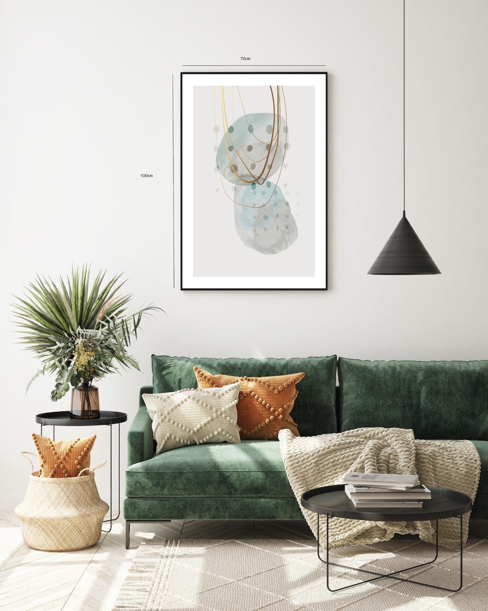 Suspended Veil Layers Plakat