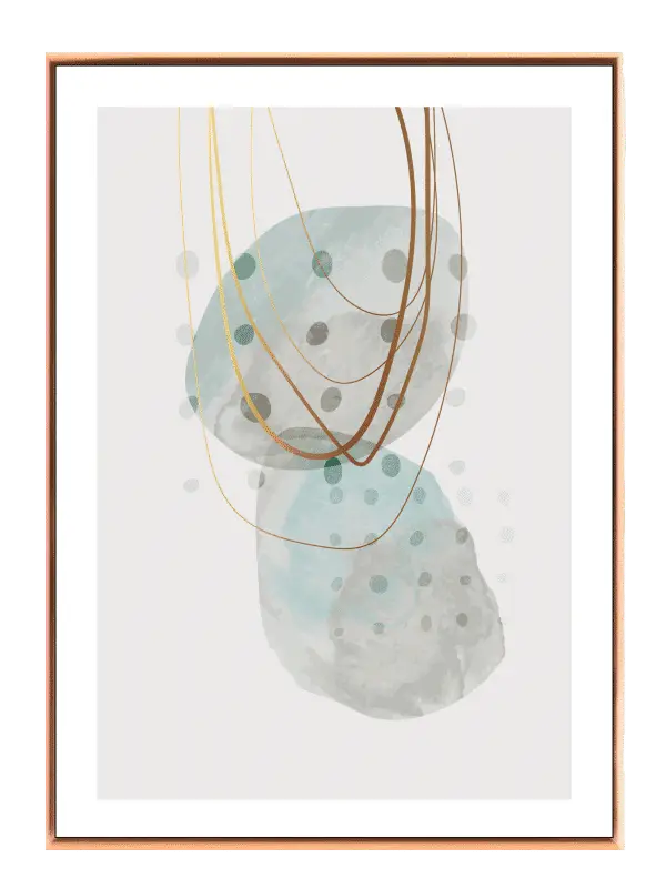 Suspended Veil Layers Plakat