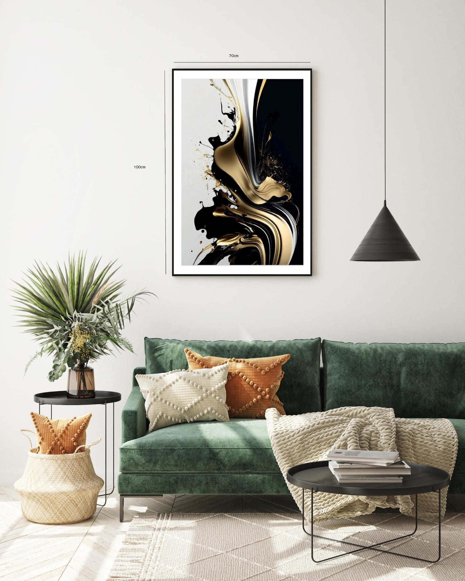 Liquid Gold Flow Plakat