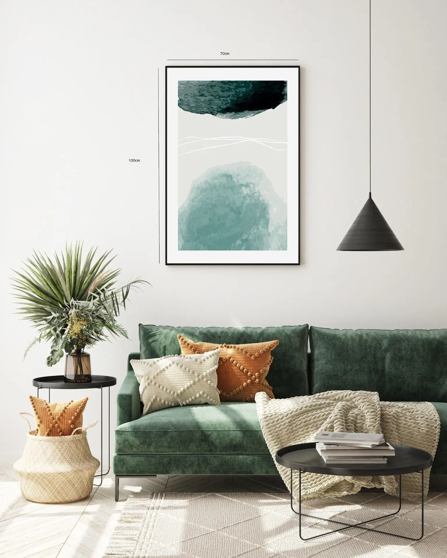 Moss Veil Layers Plakat
