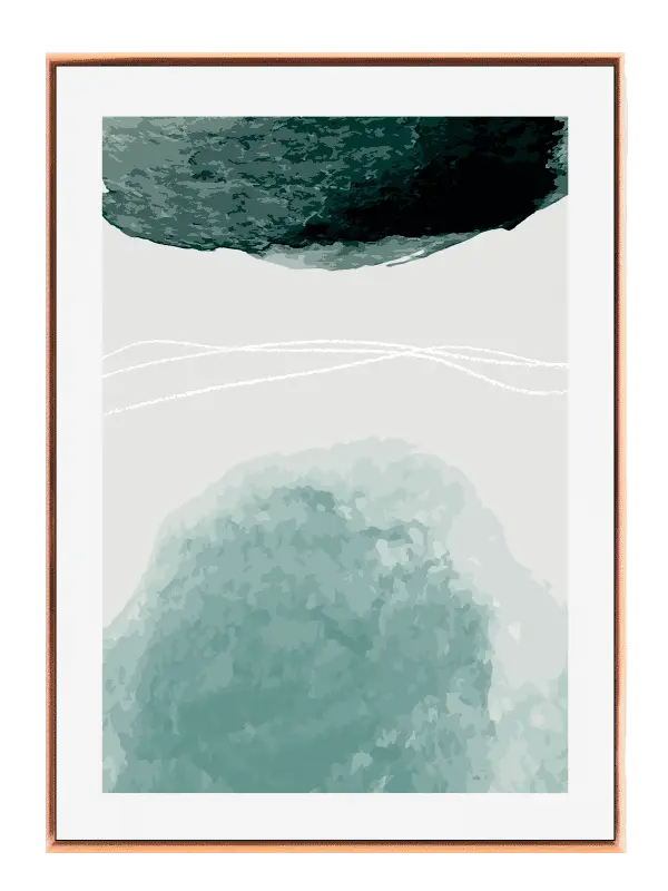 Moss Veil Layers Plakat