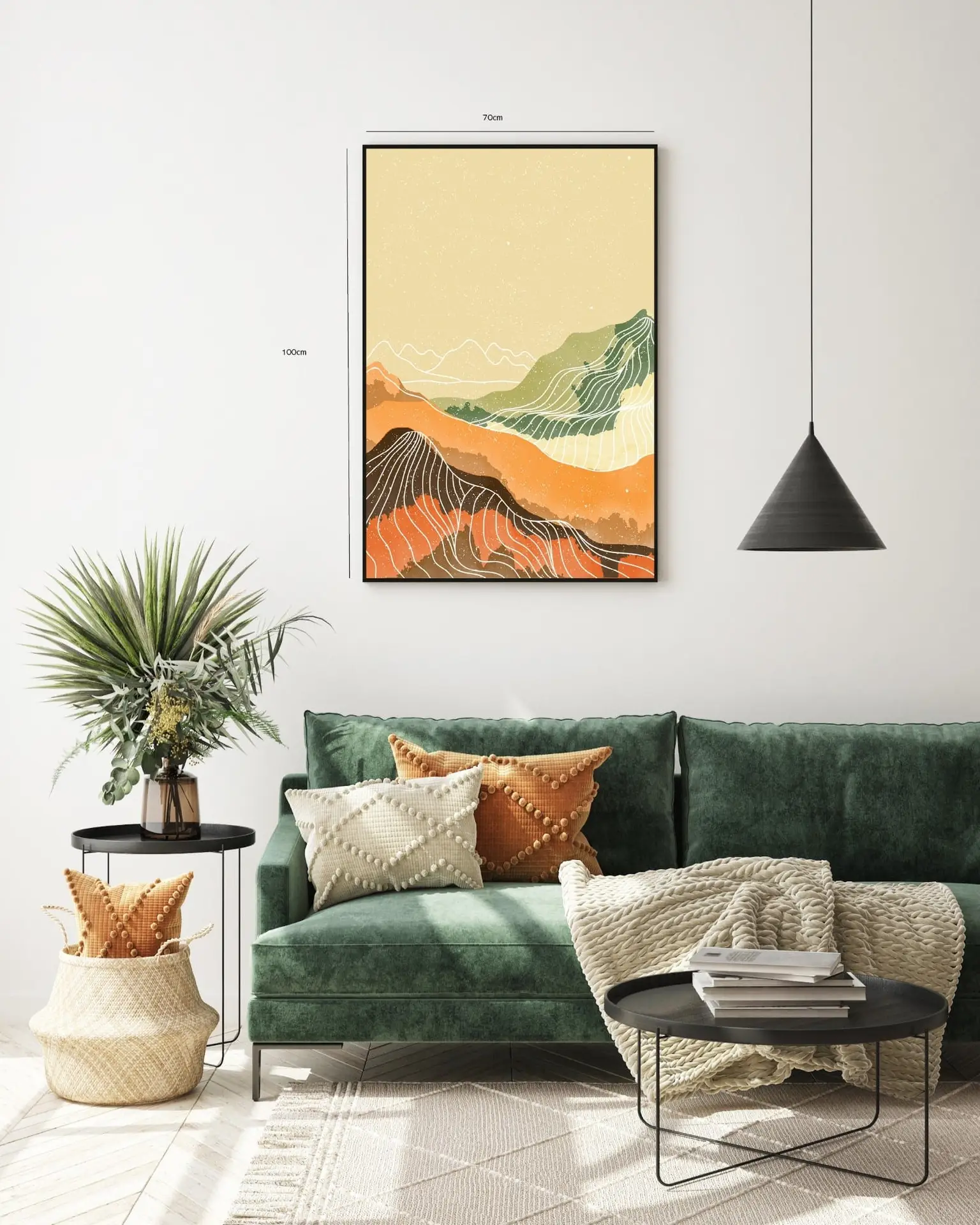 Contours Of Earth Plakat