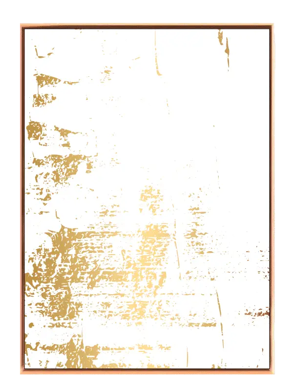 Golden Veins Texture Plakat