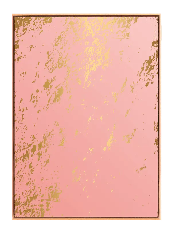 Rose Gold Veins Plakat
