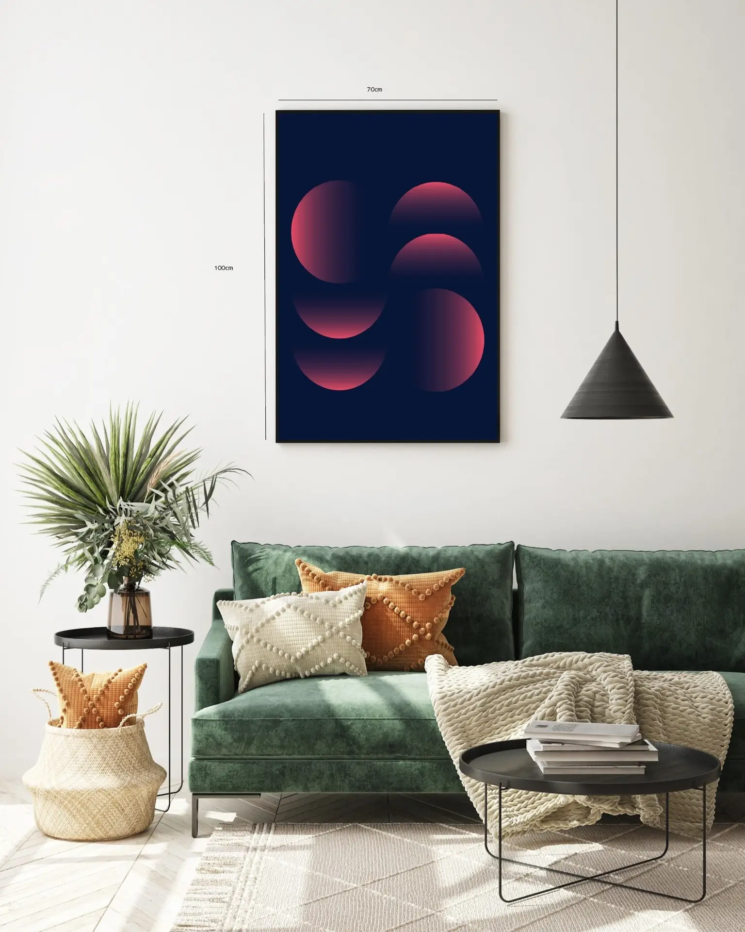 Gradient Sphere Harmony Plakat