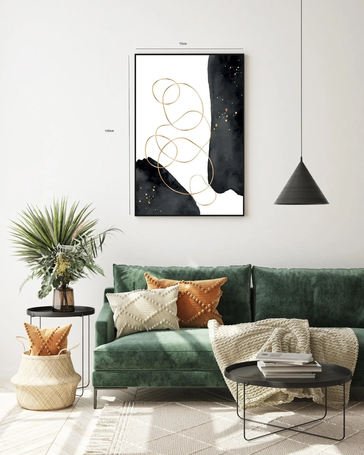 Golden Loop Harmony Plakat