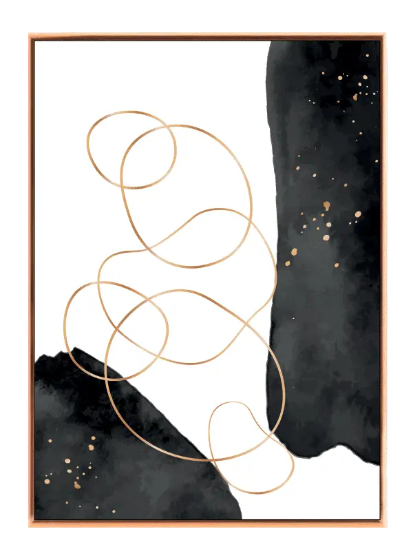 Golden Loop Harmony Plakat
