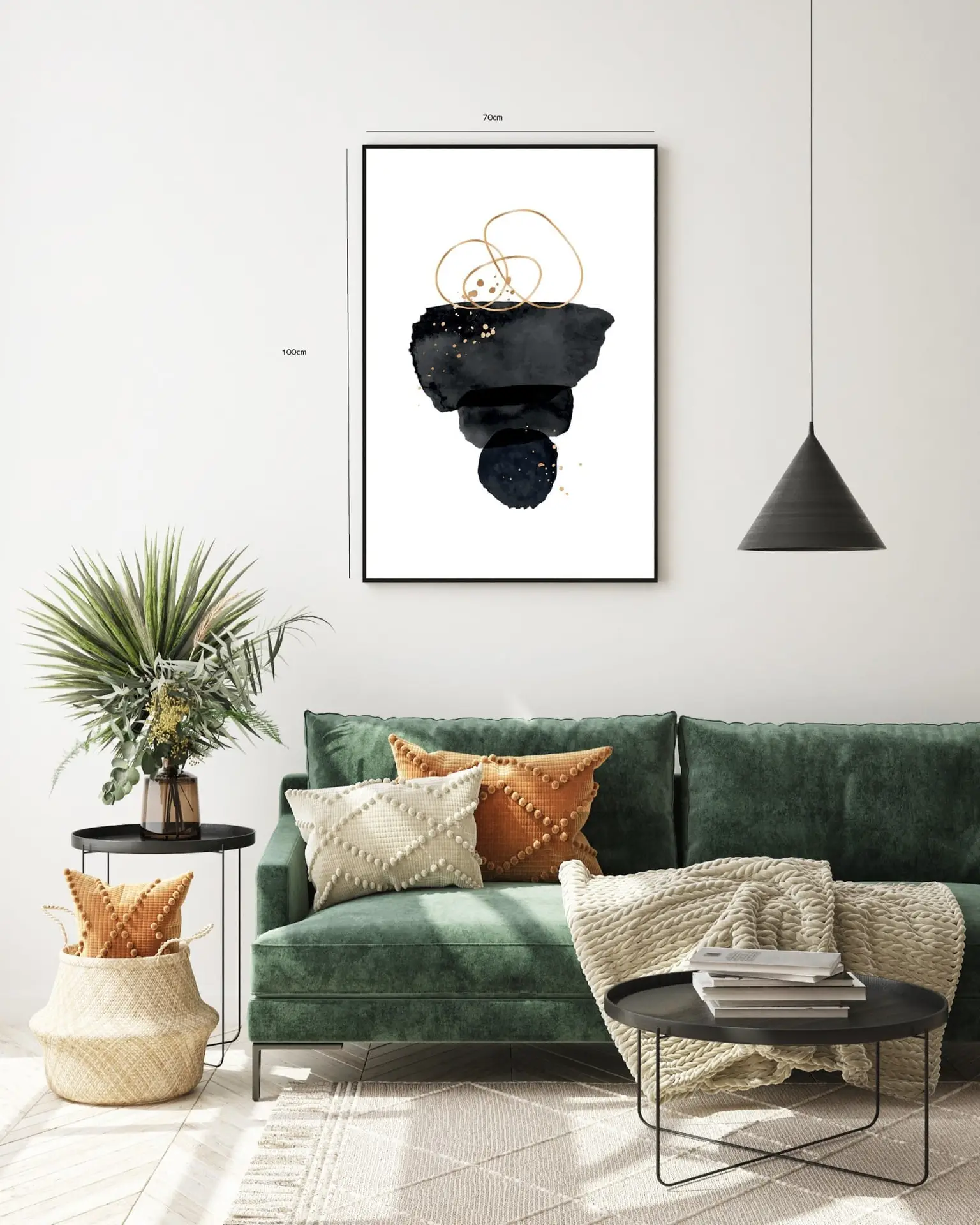 Midnight Contours Plakat