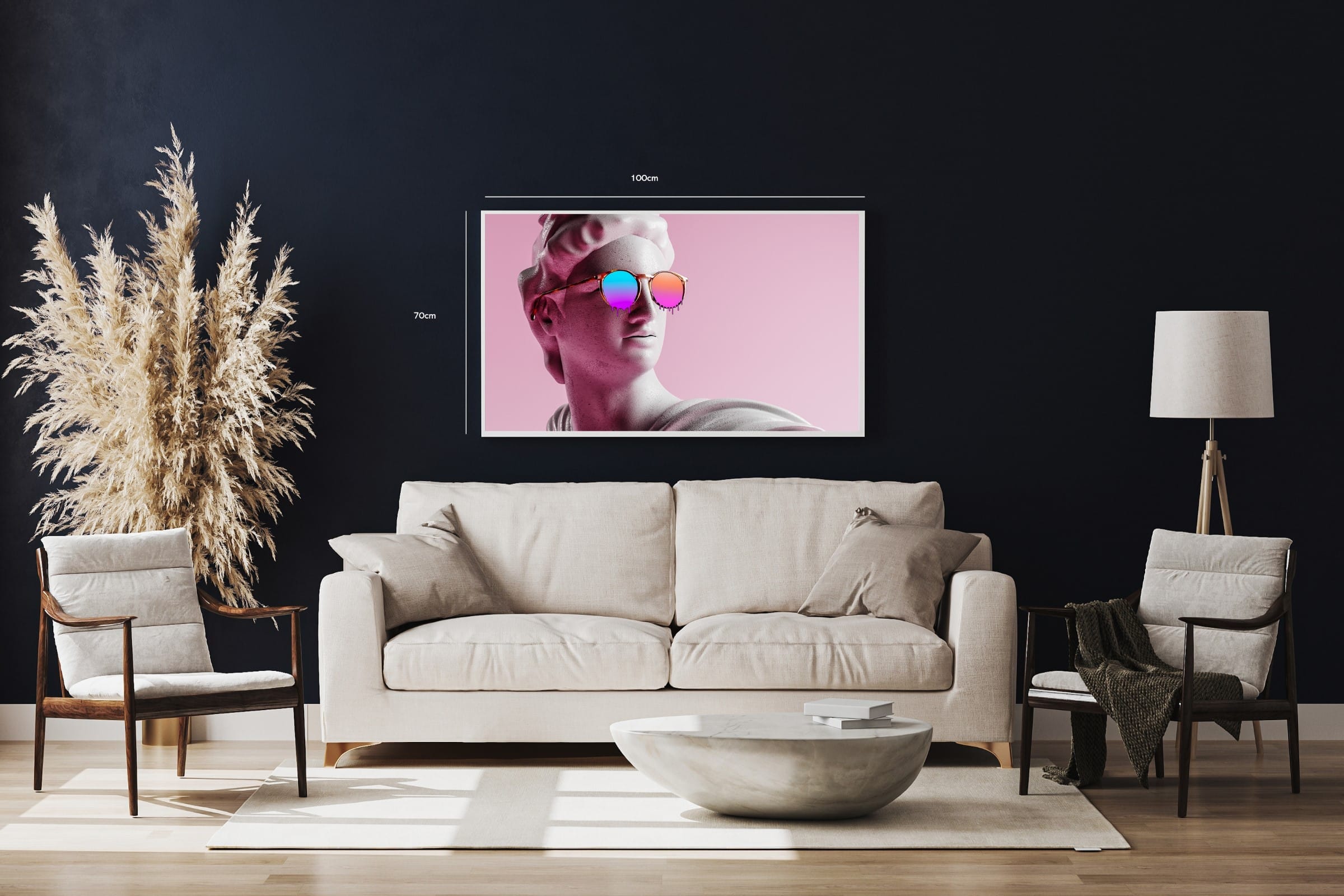 Dripping Spectrum Shades Plakat
