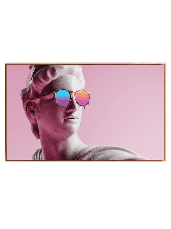 Dripping Spectrum Shades Plakat