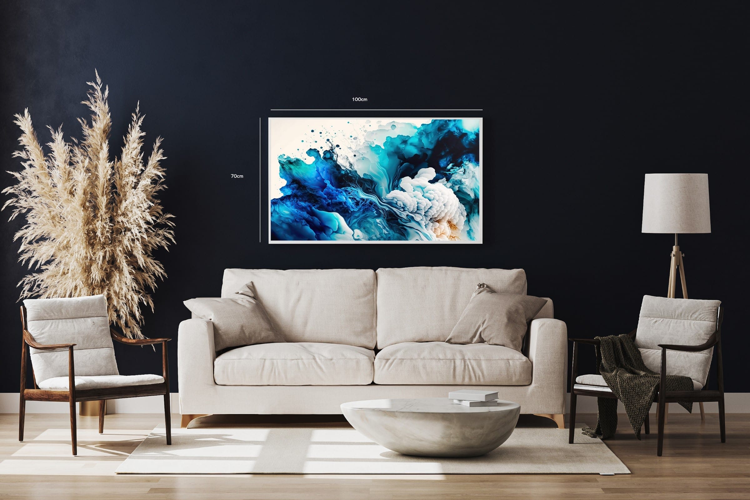 Ocean Veins Flow Plakat