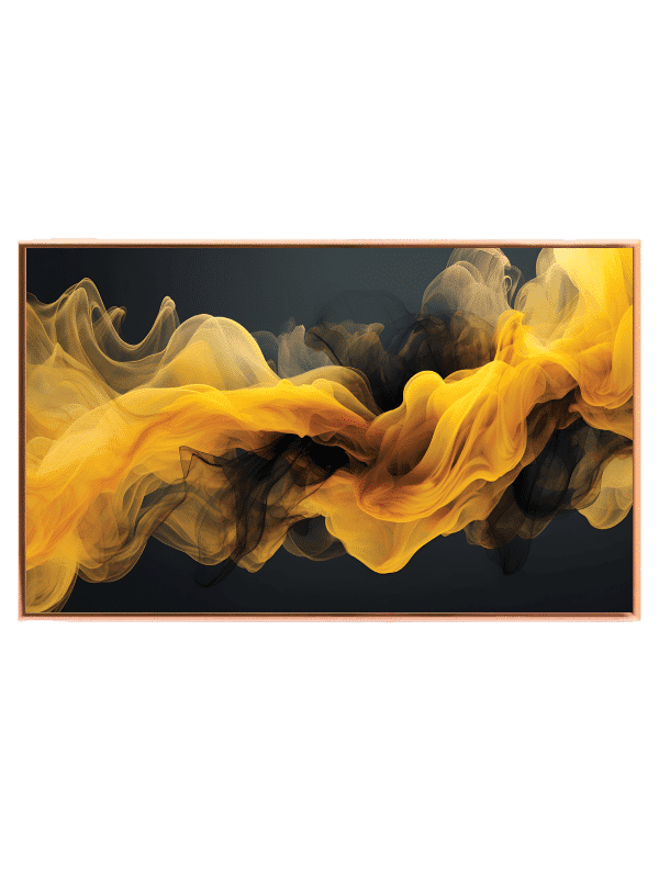 Golden Veil Flow Plakat