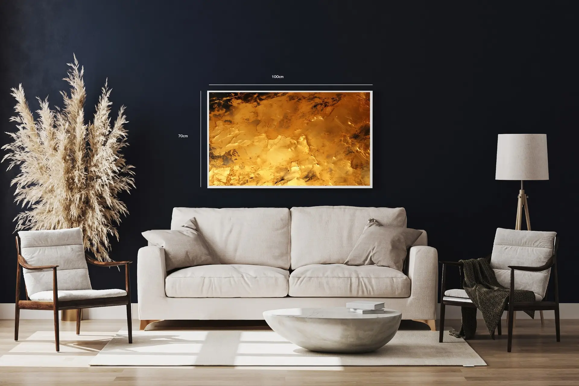 Molten Gold Veins Plakat