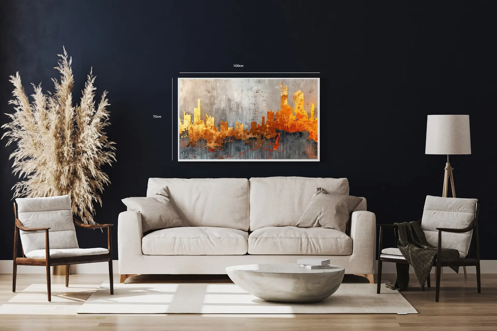 Burnished Skyline Veins Plakat