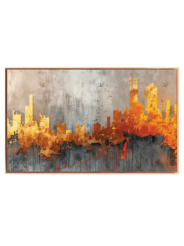 Burnished Skyline Veins Plakat