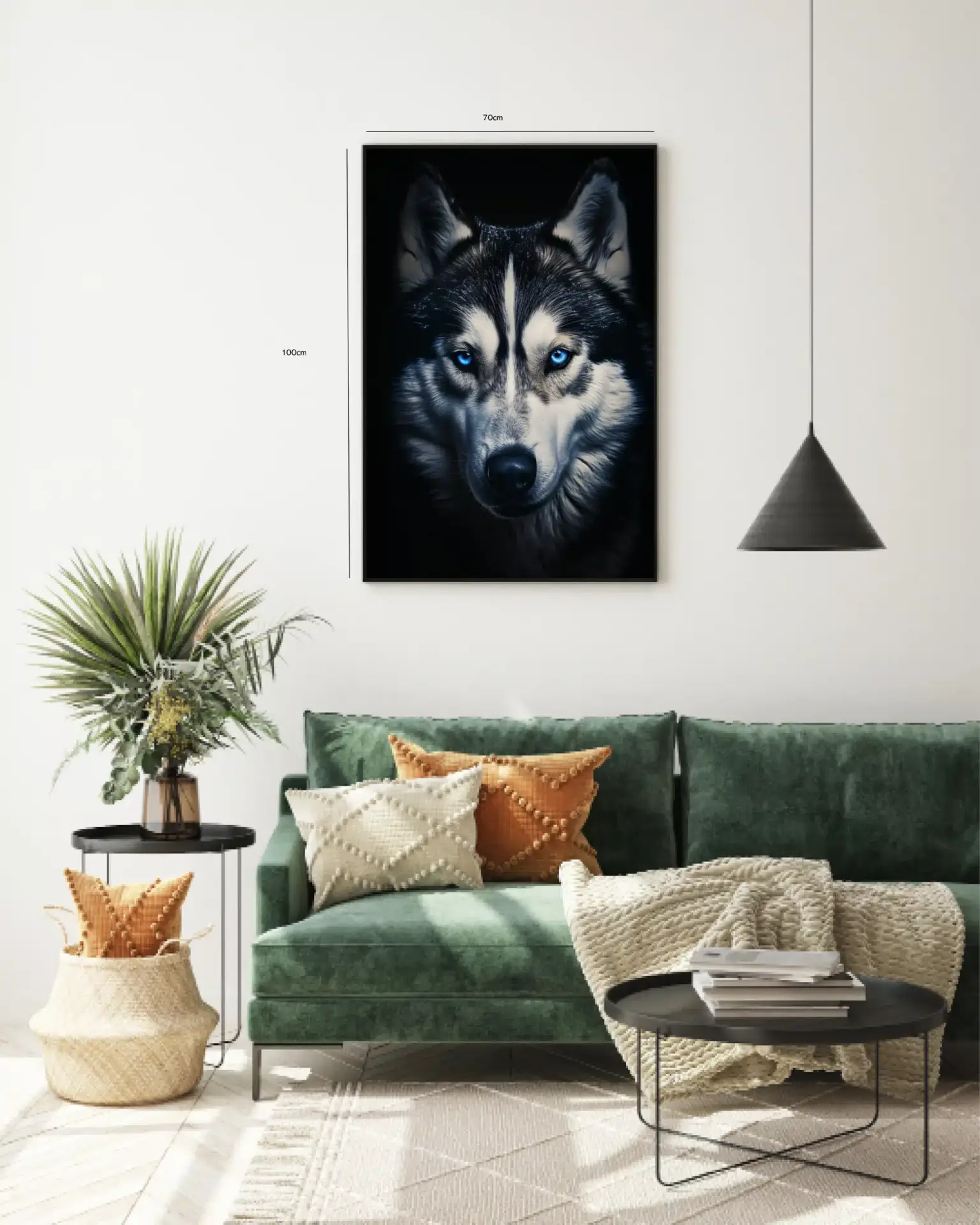 Husky Close Plakat