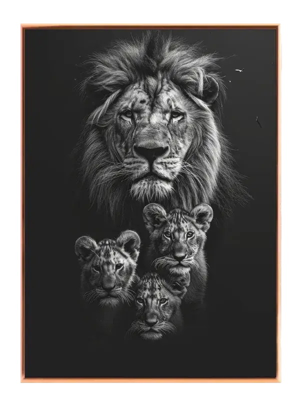 Lion And Plakat