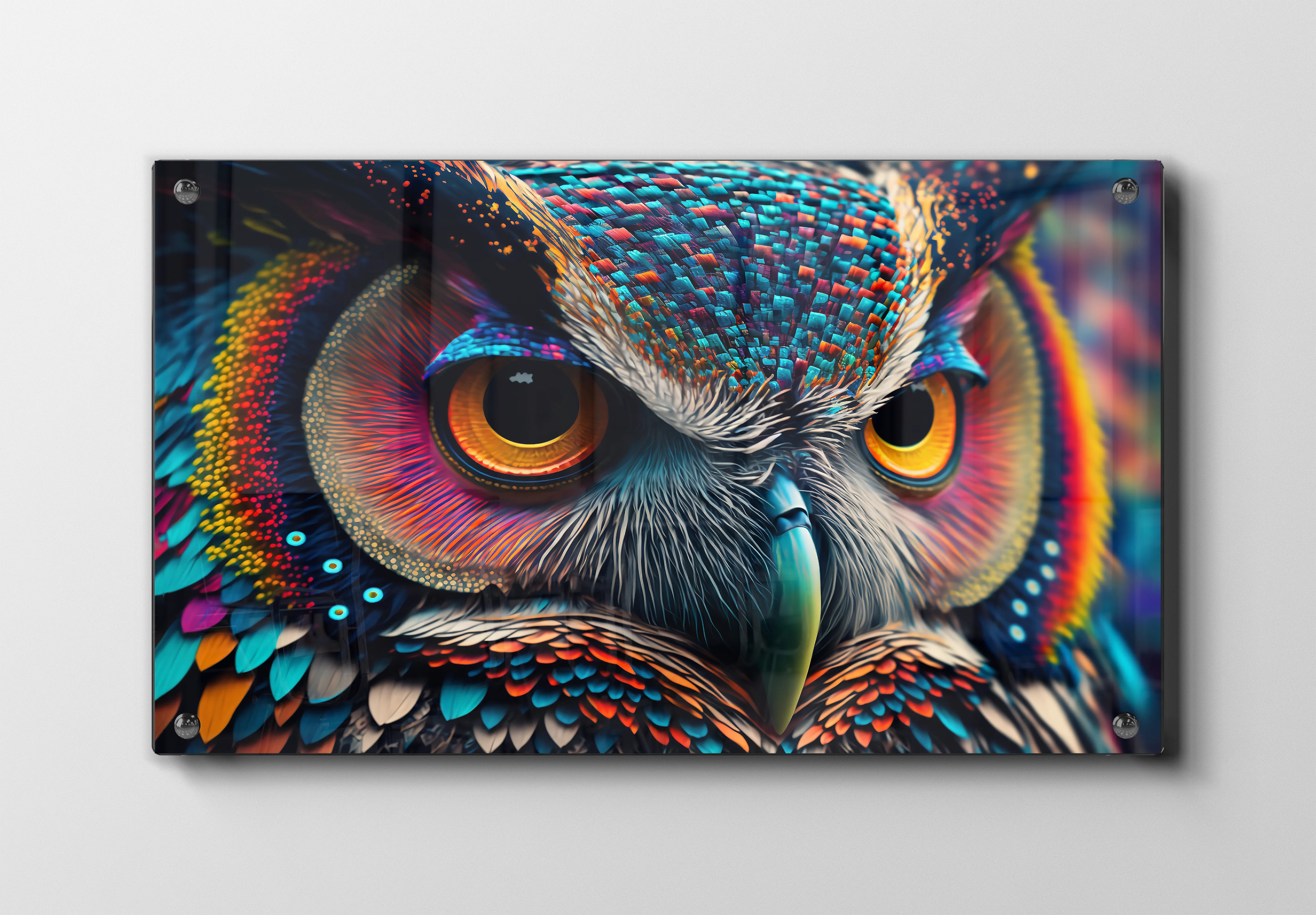 Colorful Owl Plakat