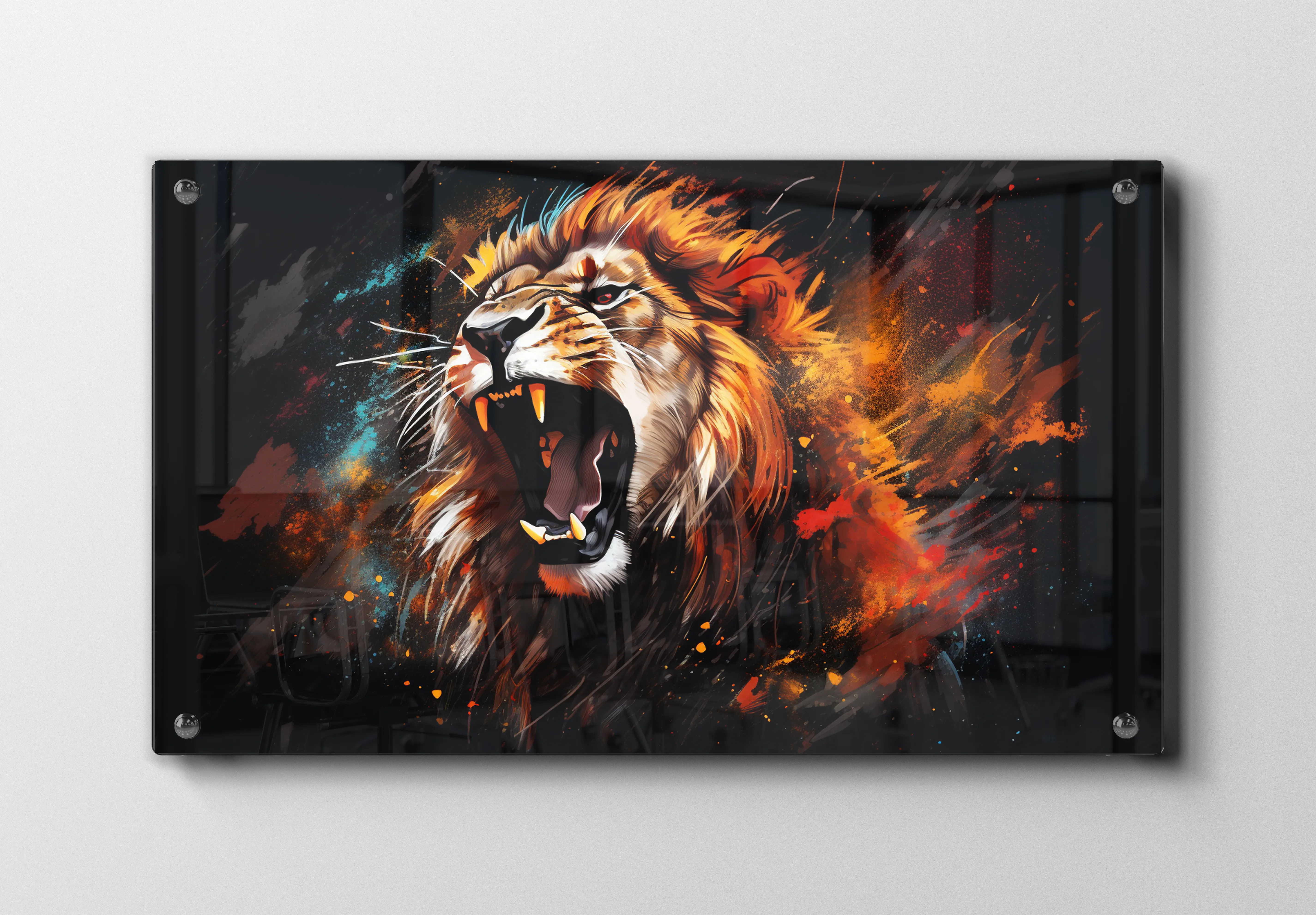 Lion Roar Plakat