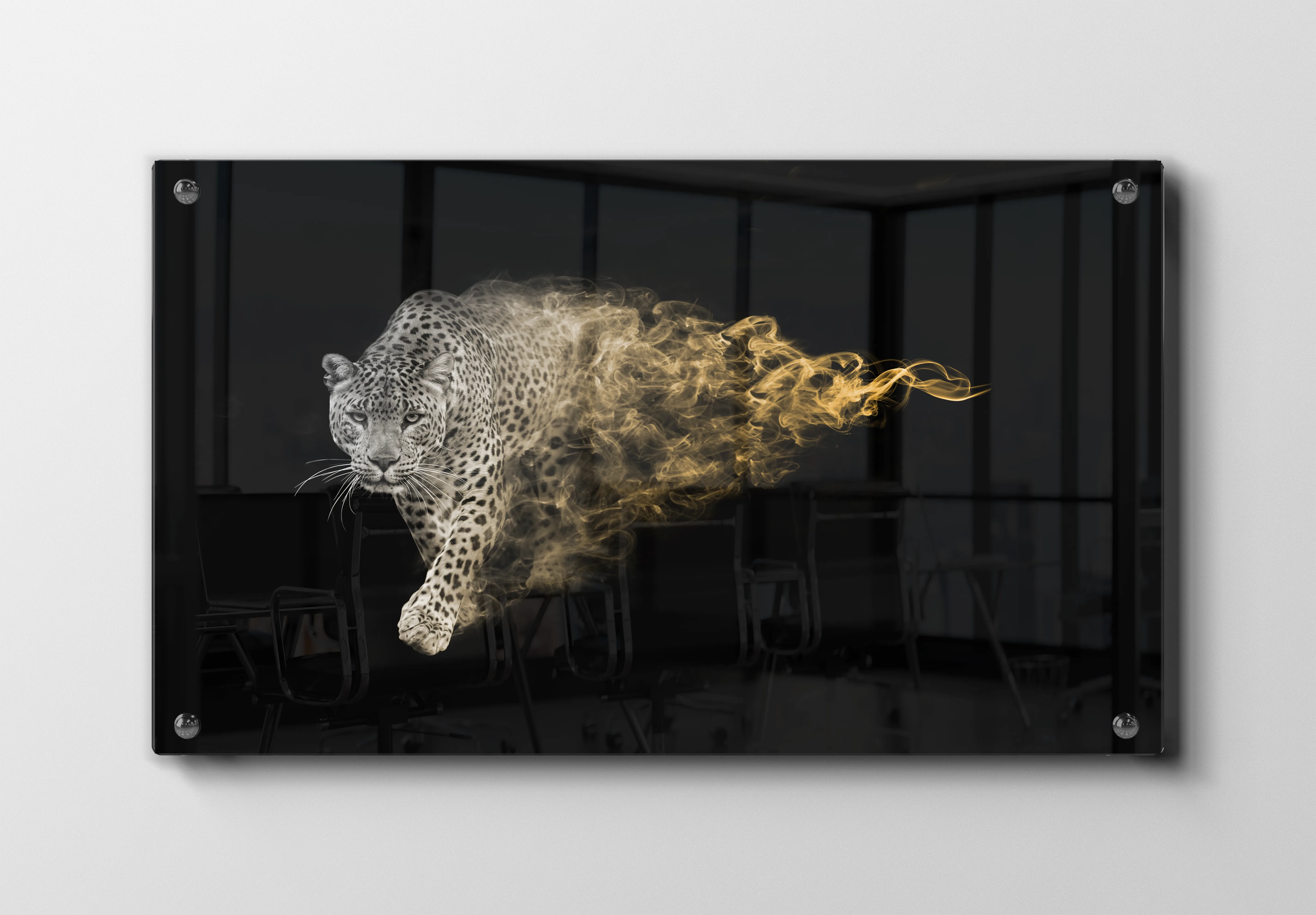 Leopard In Plakat