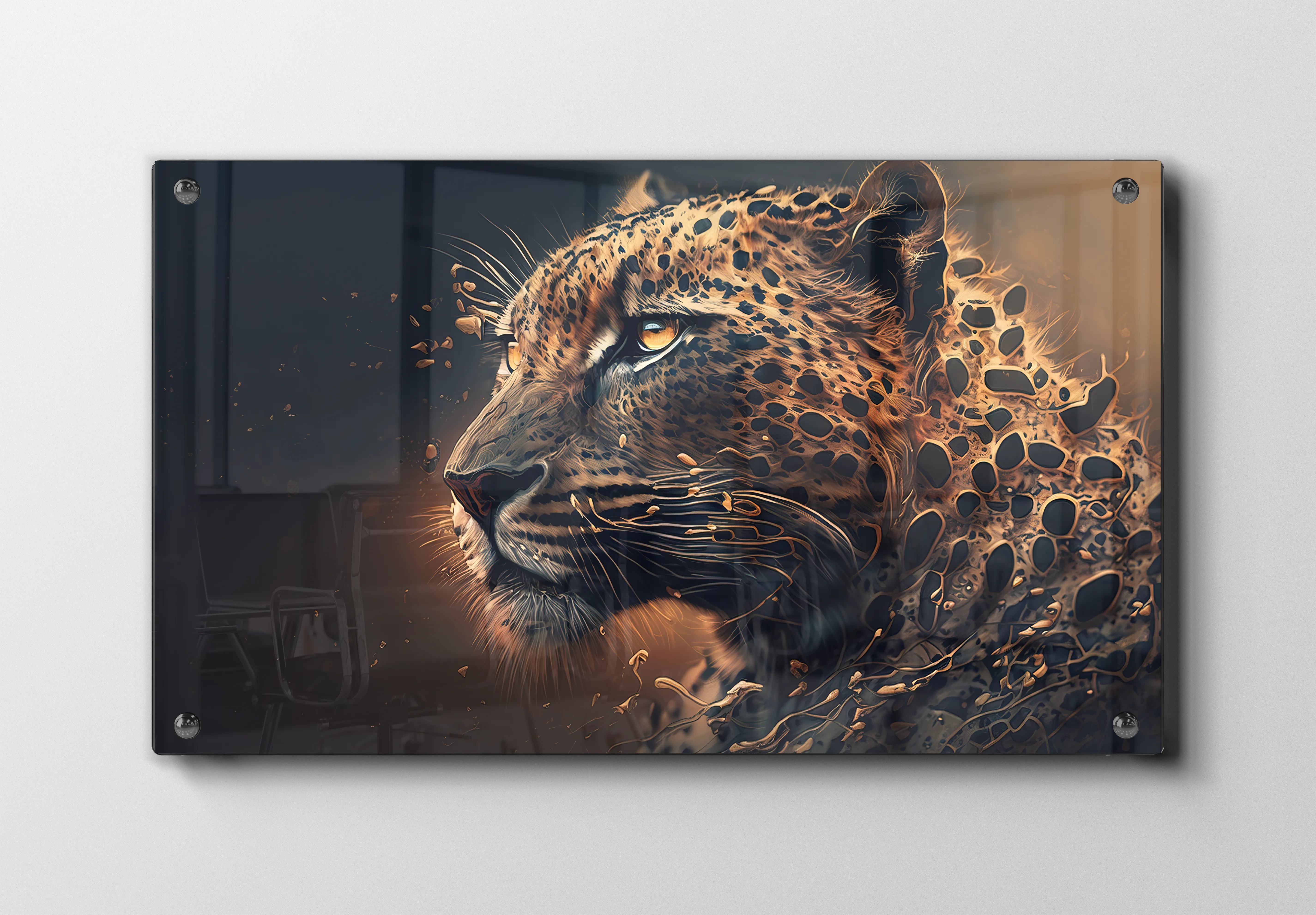 Leopard Profile Plakat
