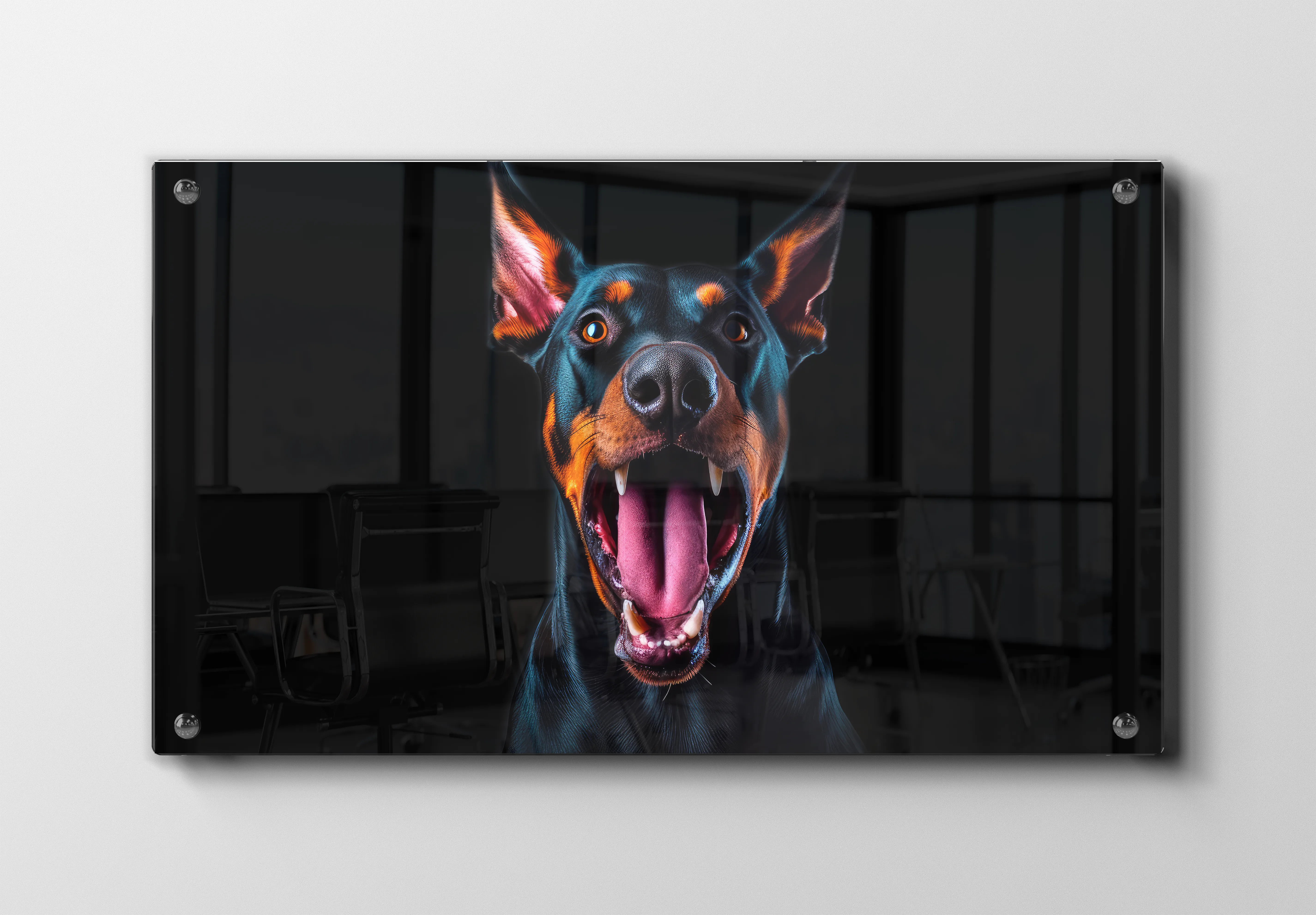 Doberman Dog Plakat
