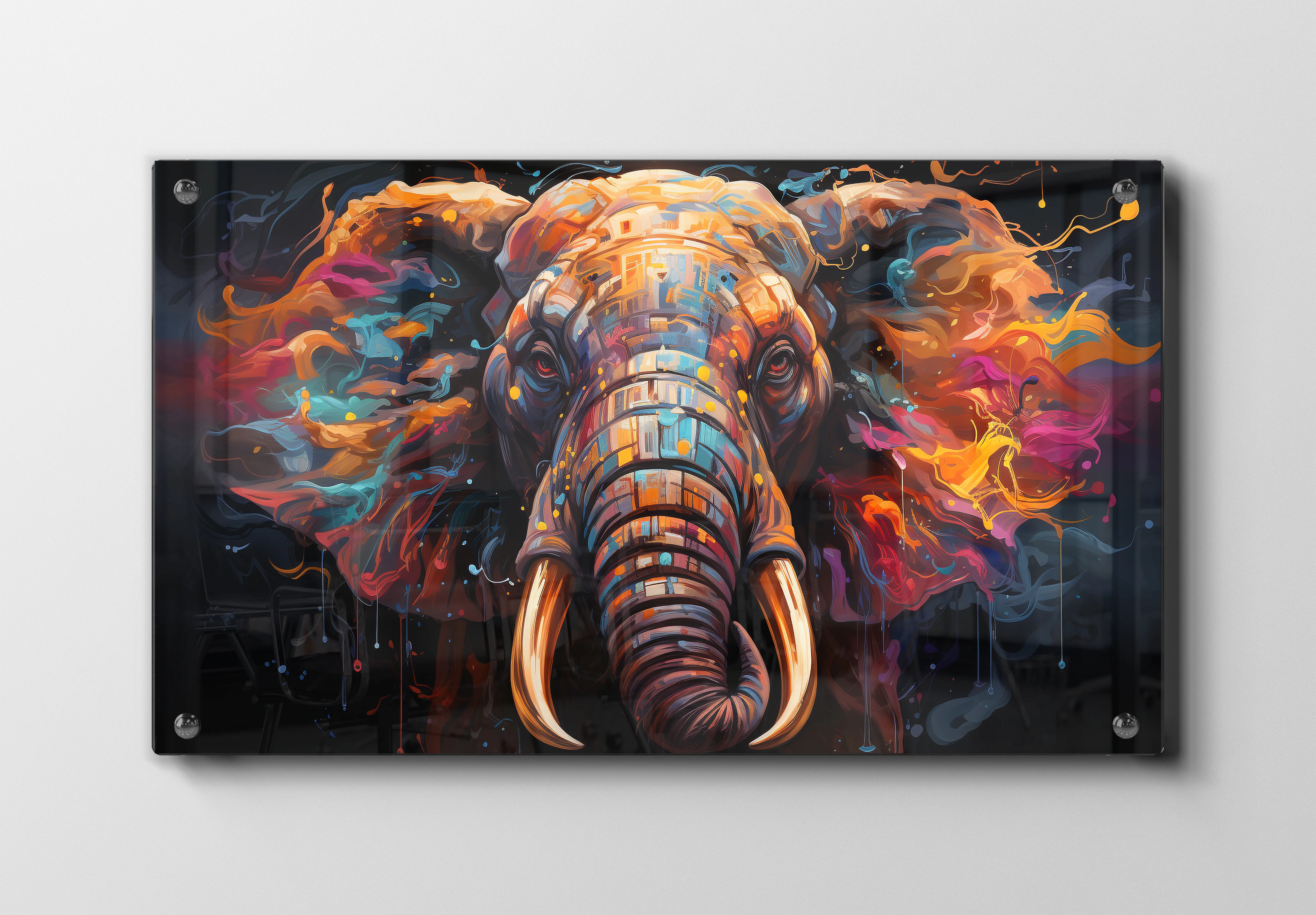 Elephant Head Plakat