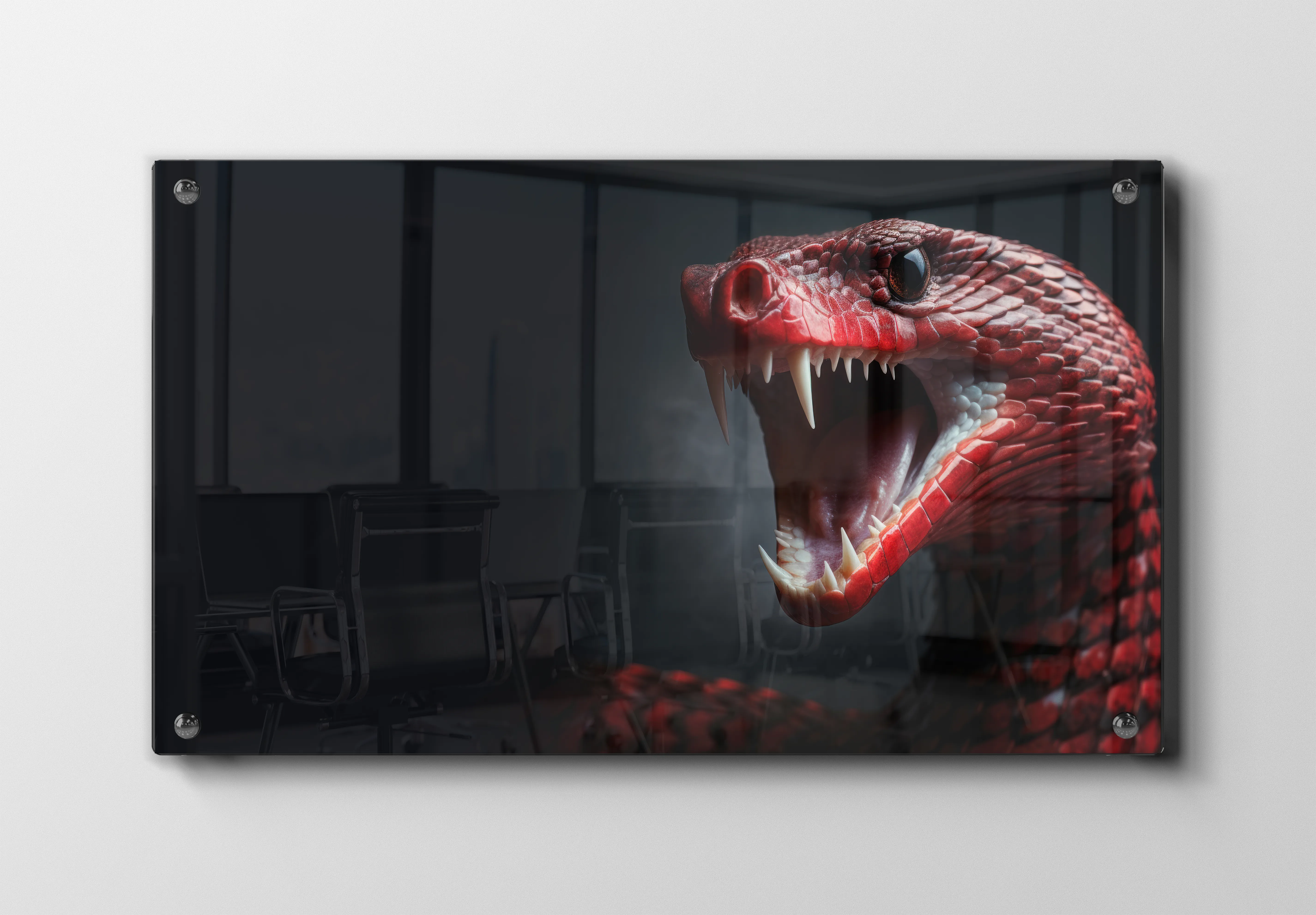 Red Snake Plakat