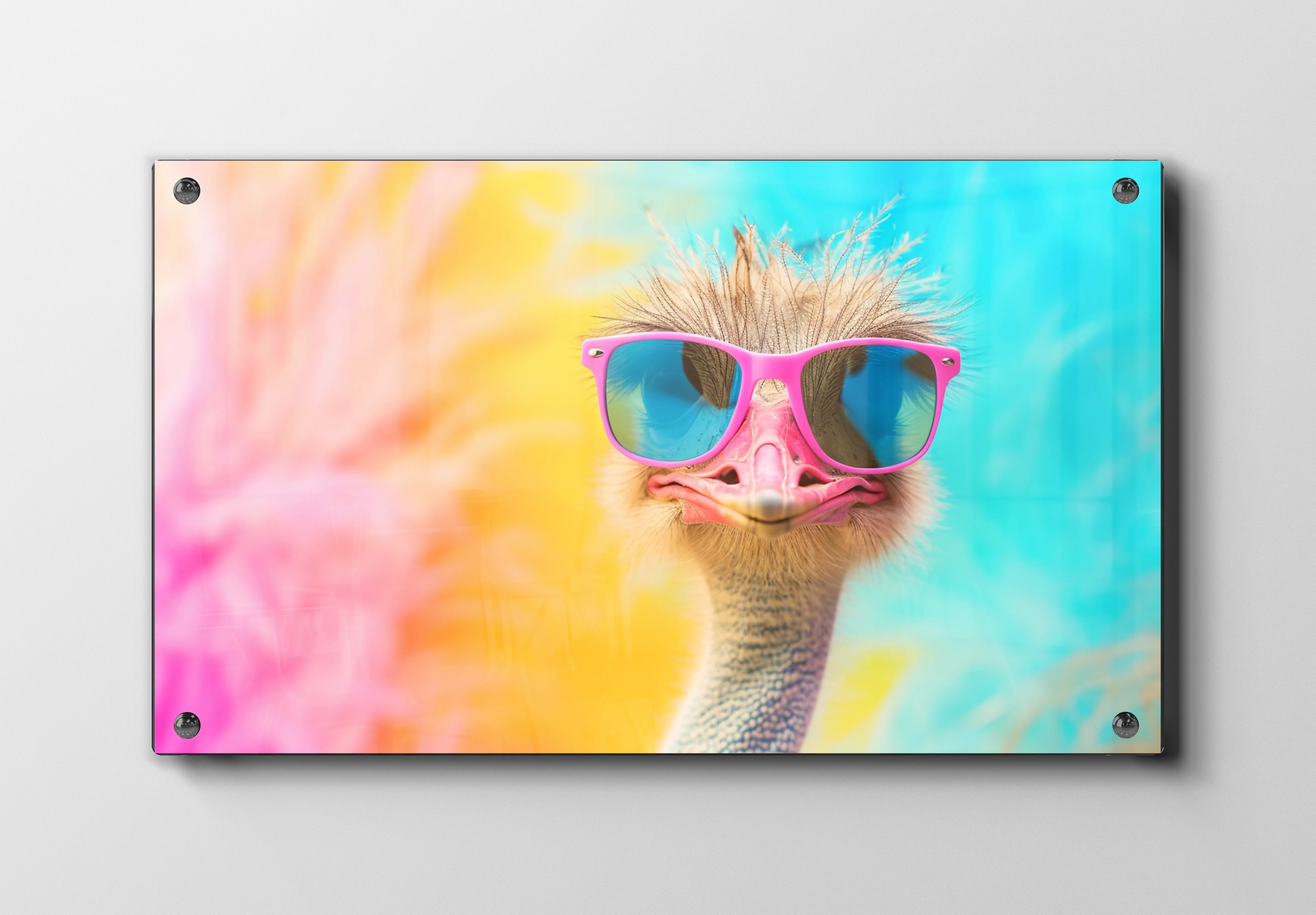 Ko Ostrich With Sunglasses Plakat