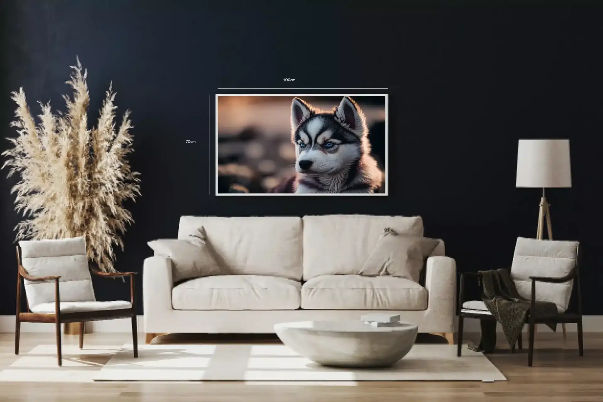 Siberian Husky Puppy Plakat