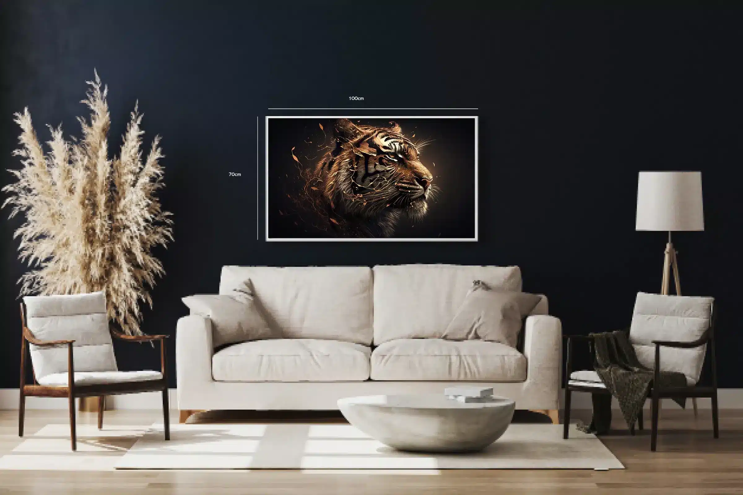 Tiger Portrait Plakat