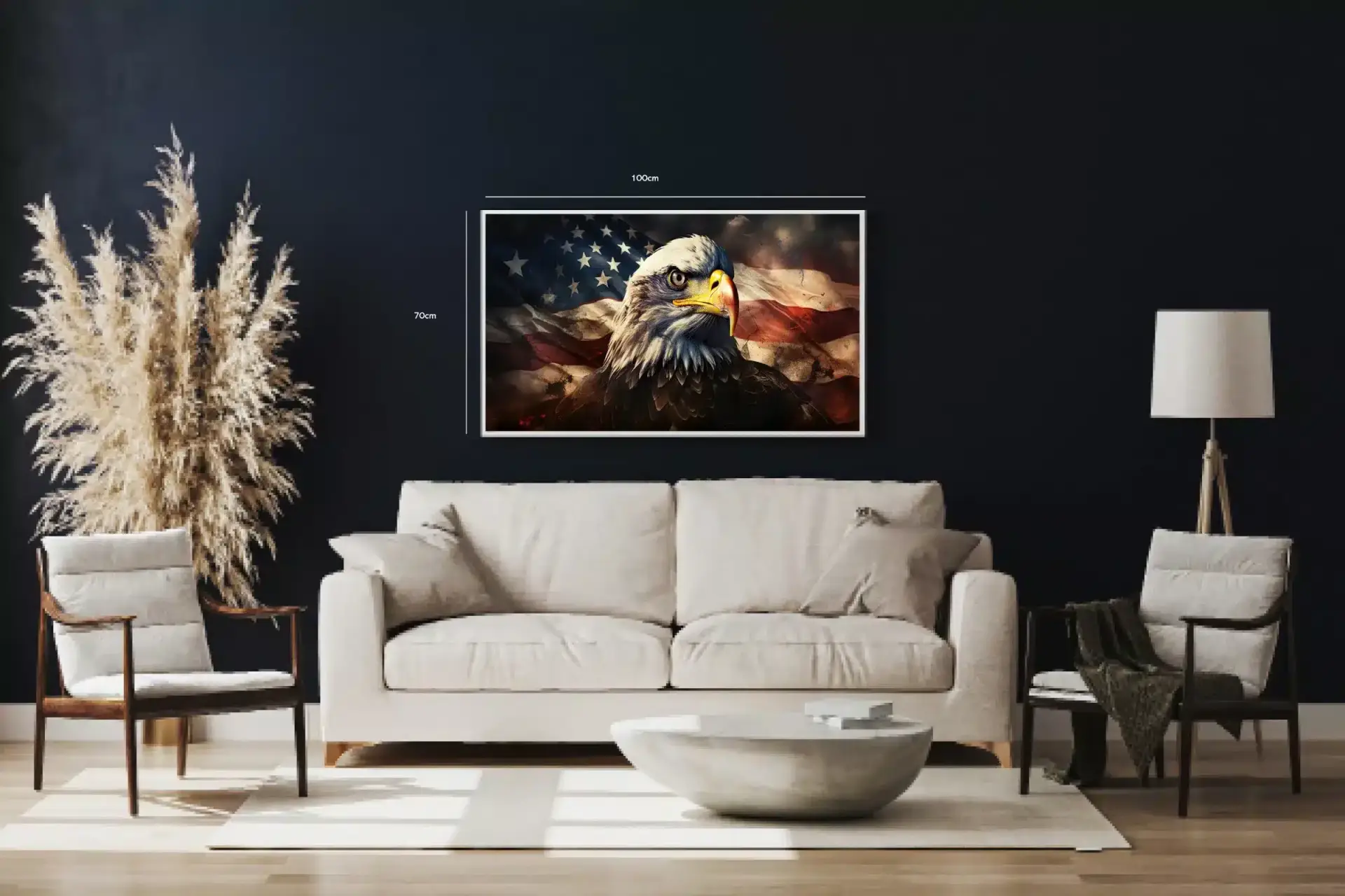 Bald Eagle Close Up Plakat